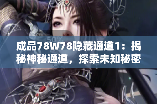 成品78W78隐藏通道1：揭秘神秘通道，探索未知秘密