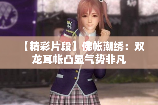 【精彩片段】佛帐潮绣：双龙耳帐凸显气势非凡