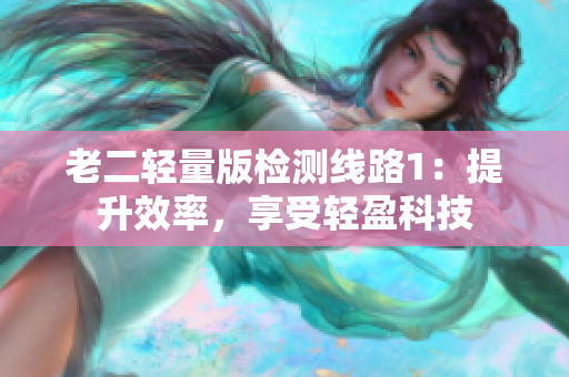 老二轻量版检测线路1：提升效率，享受轻盈科技
