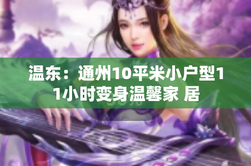 温东：通州10平米小户型11小时变身温馨家 居