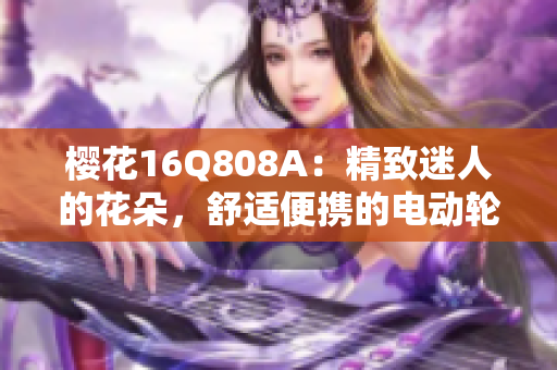 樱花16Q808A：精致迷人的花朵，舒适便携的电动轮椅
