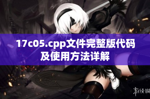 17c05.cpp文件完整版代码及使用方法详解