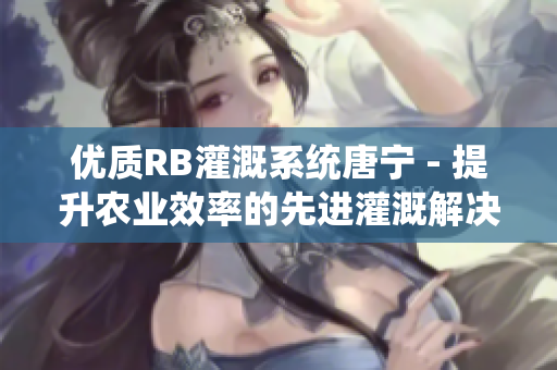 优质RB灌溉系统唐宁 - 提升农业效率的先进灌溉解决方案