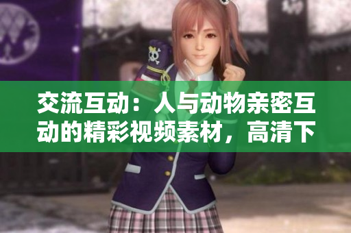 交流互动：人与动物亲密互动的精彩视频素材，高清下载等你来！