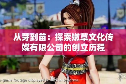 从芽到苗：探索嫩草文化传媒有限公司的创立历程