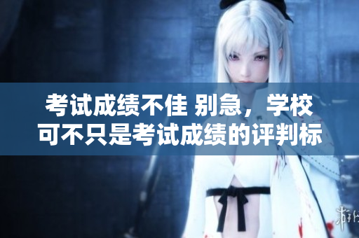 考试成绩不佳 别急，学校可不只是考试成绩的评判标准！