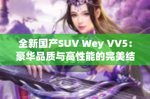 全新国产SUV Wey VV5：豪华品质与高性能的完美结合