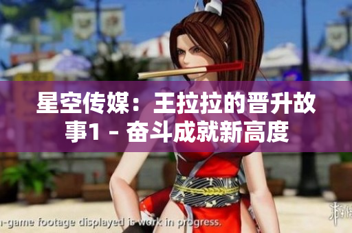 星空传媒：王拉拉的晋升故事1 – 奋斗成就新高度