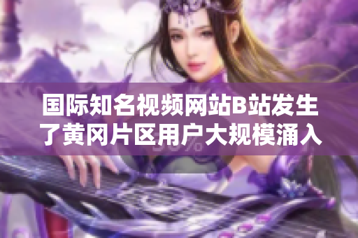 国际知名视频网站B站发生了黄冈片区用户大规模涌入事件