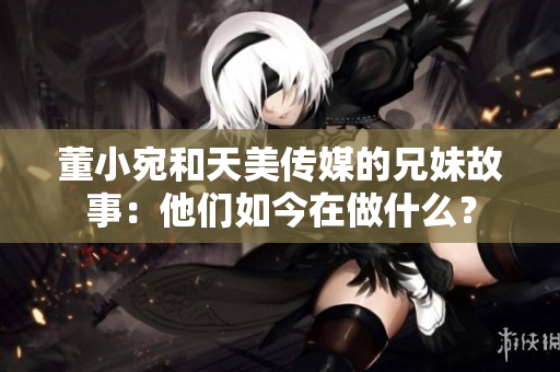 董小宛和天美传媒的兄妹故事：他们如今在做什么？