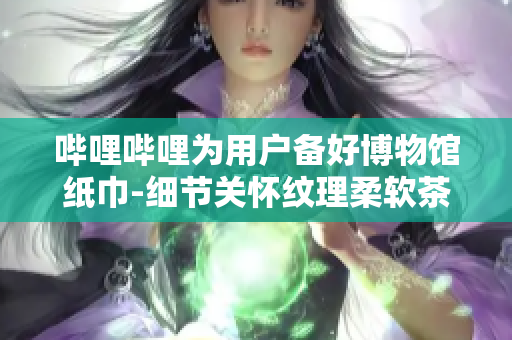 哔哩哔哩为用户备好博物馆纸巾-细节关怀纹理柔软茶水不饨先入为主达到效果